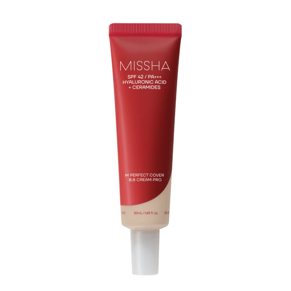 Missha Cremă BB multifuncțională M Perfect Cover BB Cream Pro, 50 ml