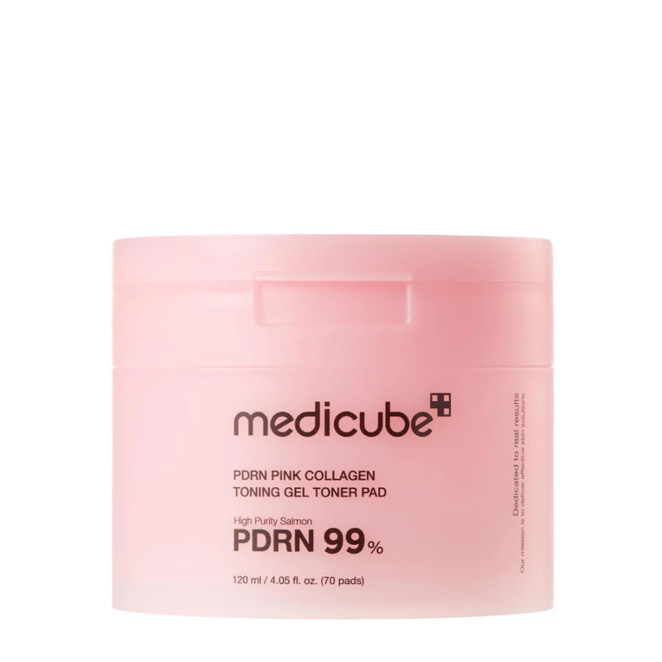 Medicube Discuri-toner PDRN Pink Collagen Toning Gel, 70 buc