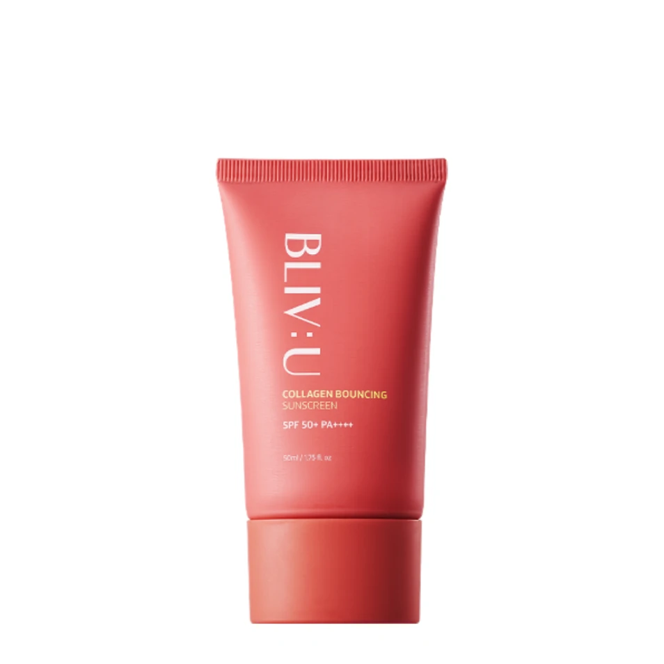 BLIV:U Cremă cu protecție solară rejuvenantă Collagen Bouncing SPF50+ PA++++, 50 ml