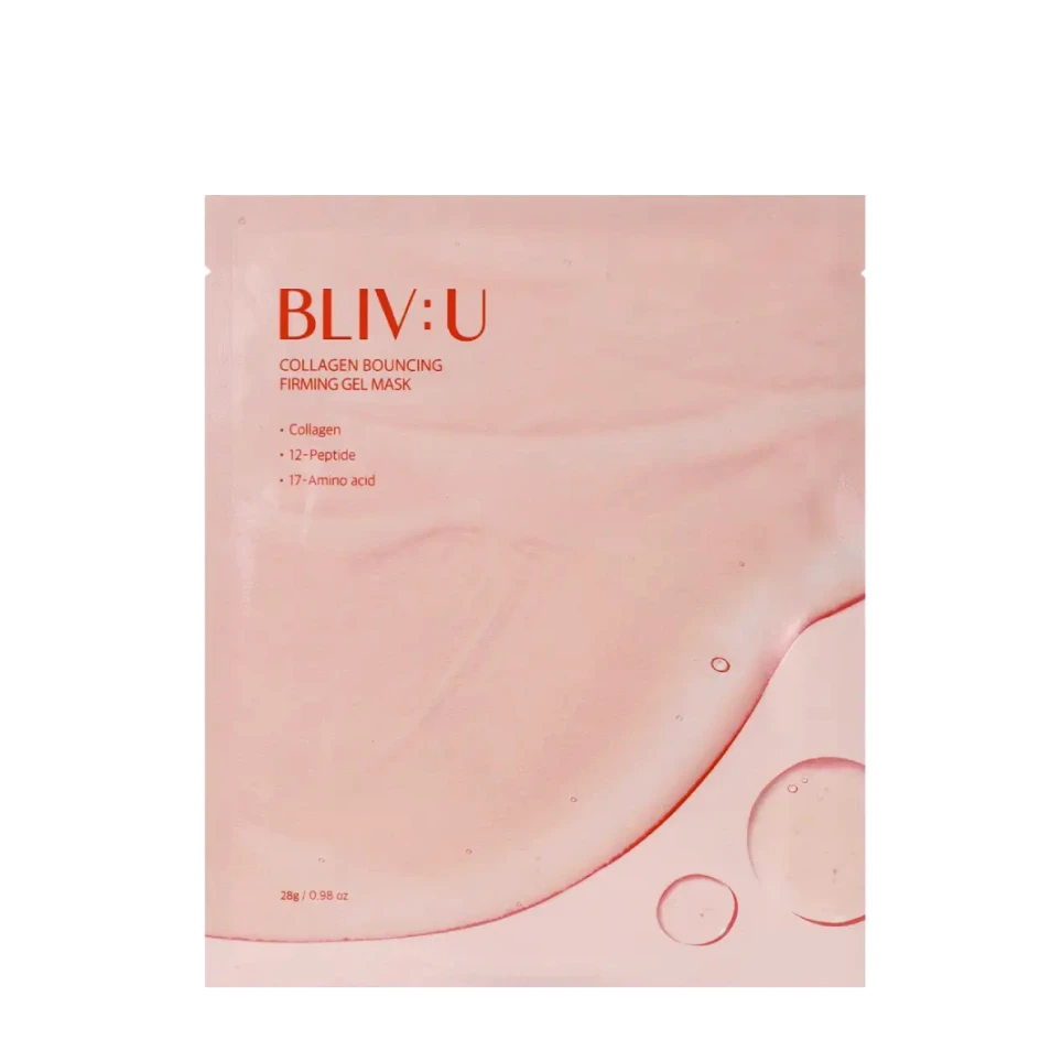 BLIV:U Mască rejuvenantă din hidrogel Collagen Bouncing, 1 buc