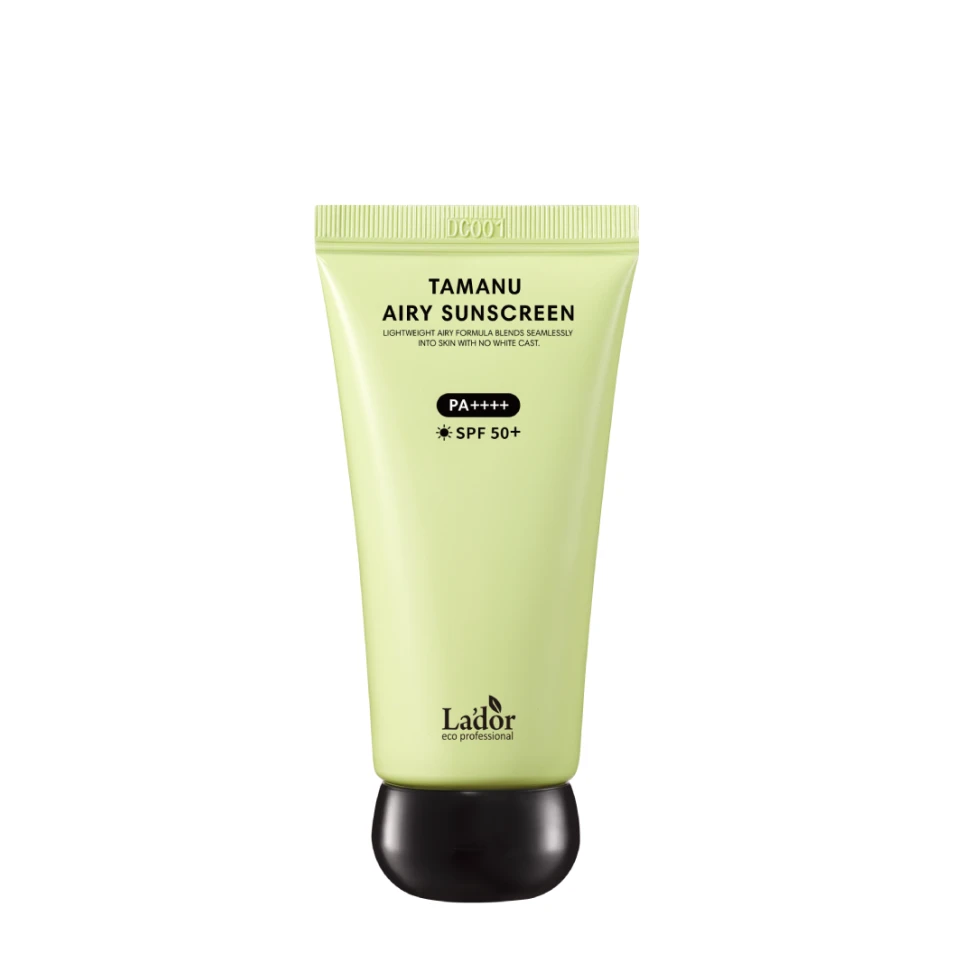 LADOR Cremă cu protecție solară Tamanu Airy Sunscreen SPF50+ PA++++, 50 ml