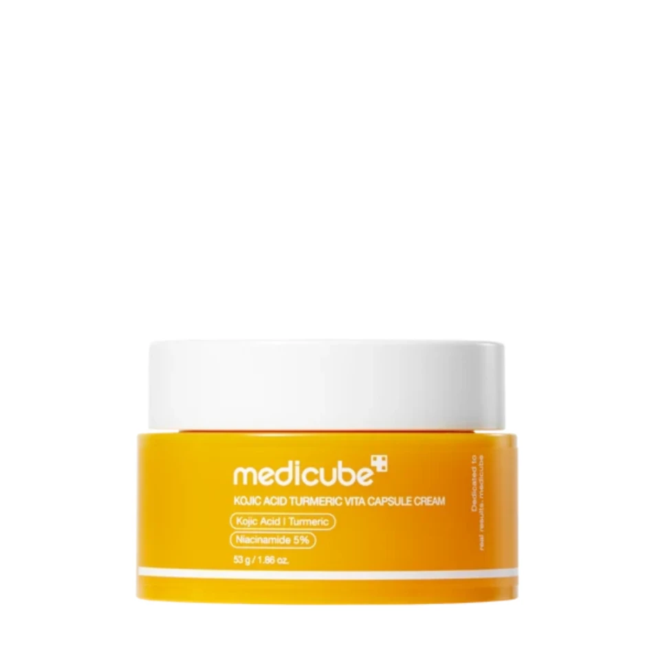 Medicube Cremă iluminatoare Kojic Acid Turmeric Vita Capsule, 53 g