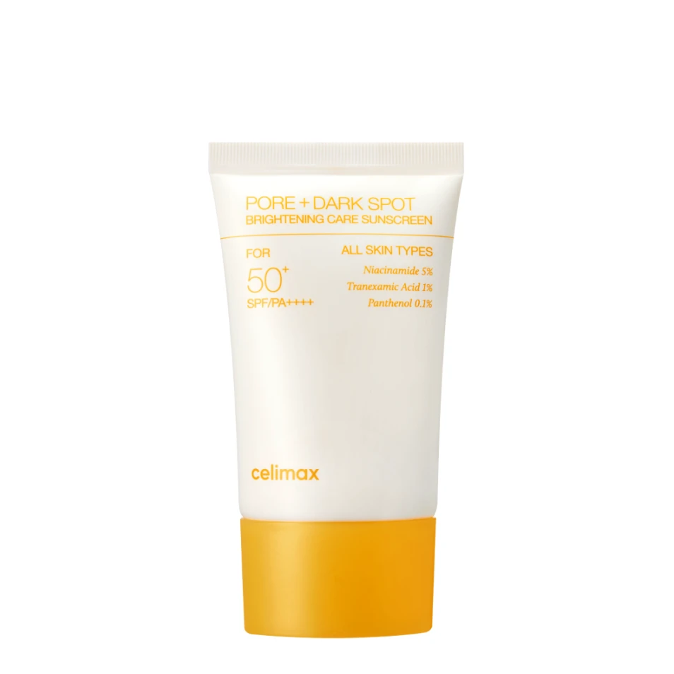 Celimax Солнцезащитный крем Pore+Dark Spot Brightening Care Sunscreen SPF50+ PA++++, 50 мл