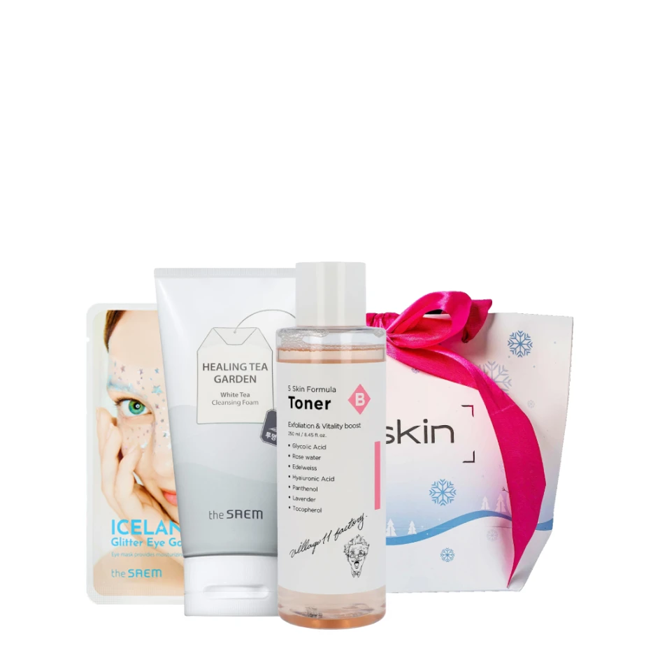 the SAEM & Village 11 Factory Set facial Antioxidant Set 8, 3 buc