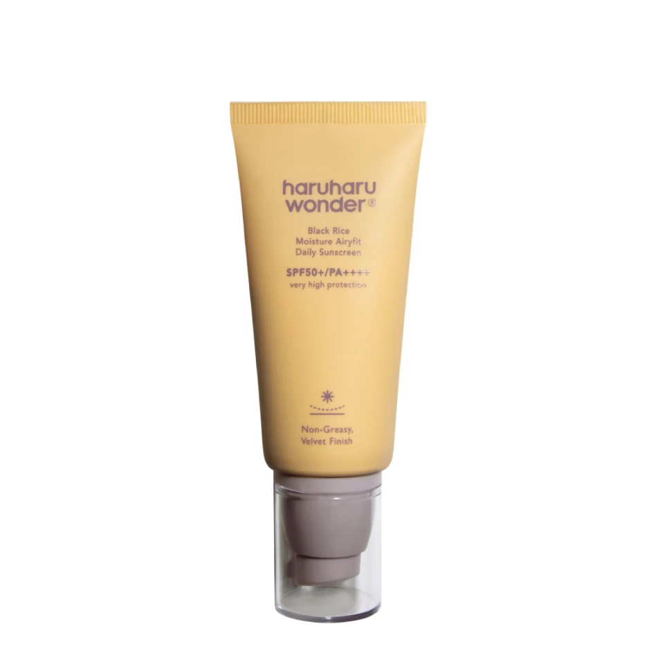 Haruharu Wonder Солнцезащитный крем Black Rice Moisture Airyfit SPF50+ PA++++, 50 мл