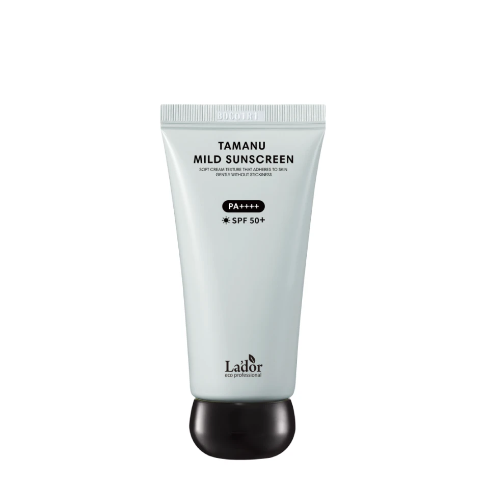 LADOR Cremă cu protecție solară Tamanu Mild Sunscreen SPF50+ PA++++, 50 ml