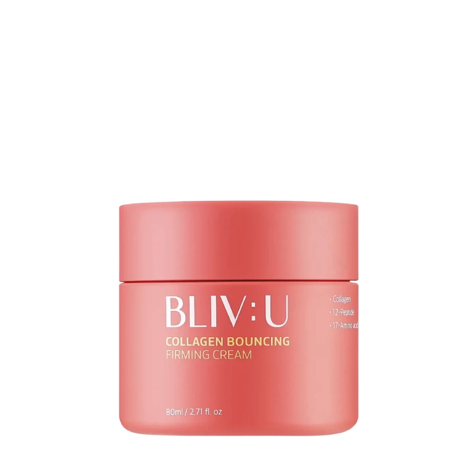 BLIV:U Cremă rejuvenantă de față Collagen Bouncing, 80 ml