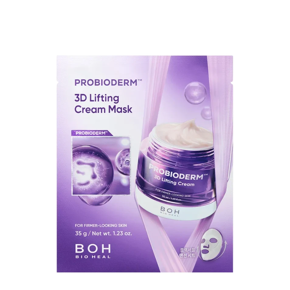 BIOHEAL BOH Тканевая маска Probioderm 3D Lifting Cream, 30 g