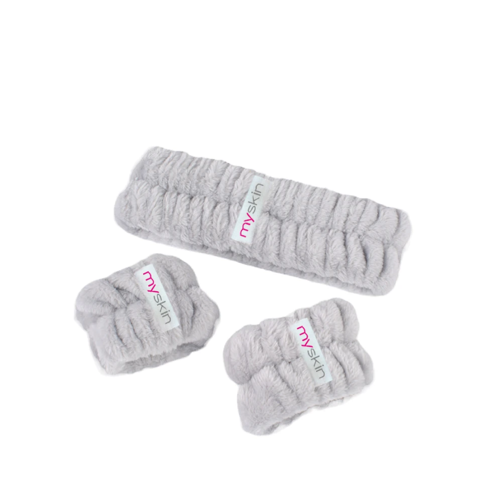 My Skin Набор для умывания Grey, 3 шт