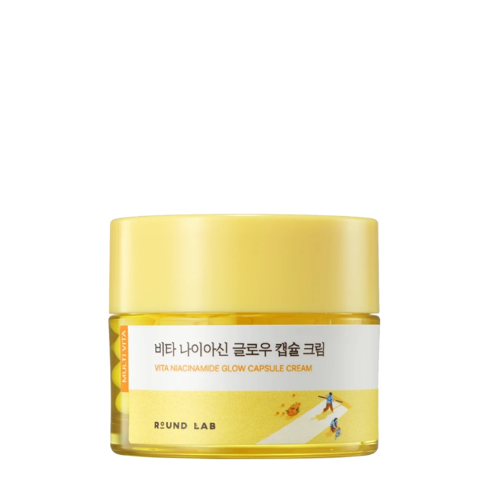 ROUND LAB Cremă cu capsule Vita Niacinamide Glow, 50 ml