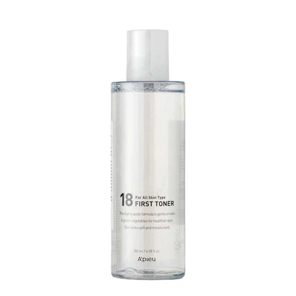 Apieu Toner hidratant ușor acid 18 First Toner, 180 ml