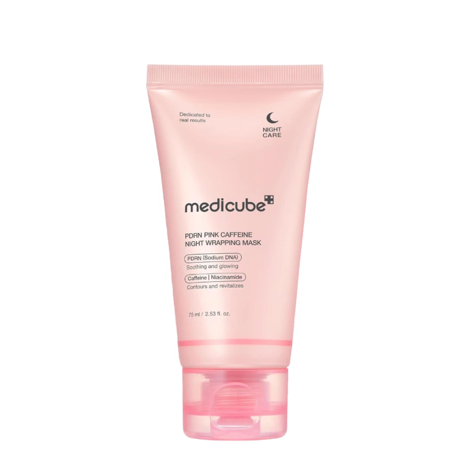 Medicube Mască-peliclă de noapte PDRN Pink Caffeine, 75 ml