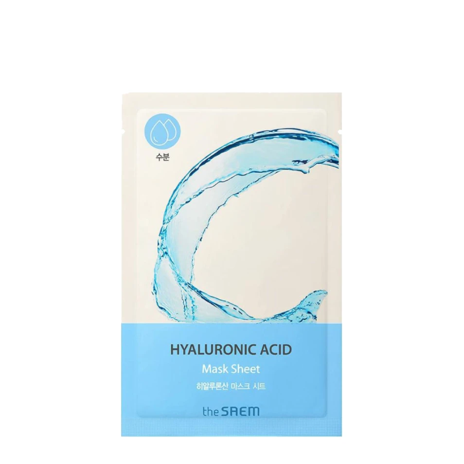 the SAEM Mască hidratantă din țesătură Hyaluronic Acid, 1 buc