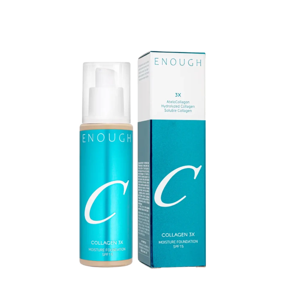 Enough Fond de ten Collagen 3X Moisture SPF15, 100 ml