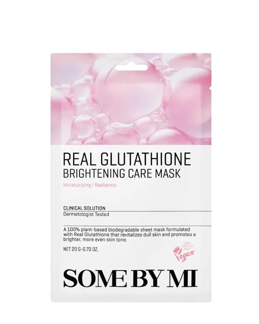 SOME BY MI Осветляющая тканевая маска Real Glutathione Brightening, 1 шт