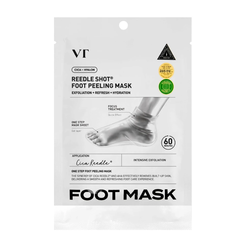VT COSMETICS Șosete exfoliante Reedle Shot Foot Peeling Mask, 2 buc