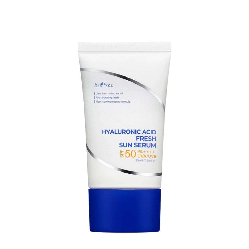 Isntree Ser cu protecție solară Hyaluronic Acid Fresh Sun Serum, 50 ml
