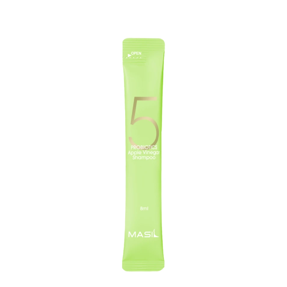 Masil Șampon anti-mătreață 5 Probiotics Apple Vinegar, 8 ml