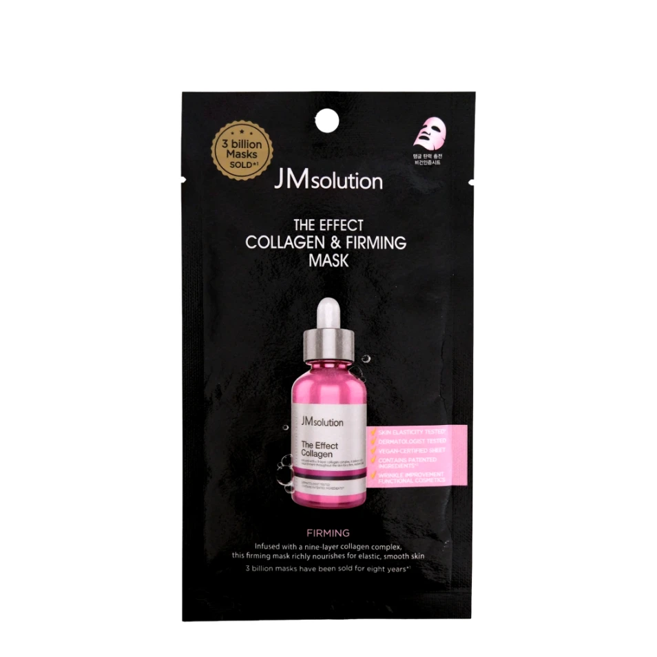 JMsolution Mască fortifiantă din țesătură the Effect Collagen and Firming, 24 ml