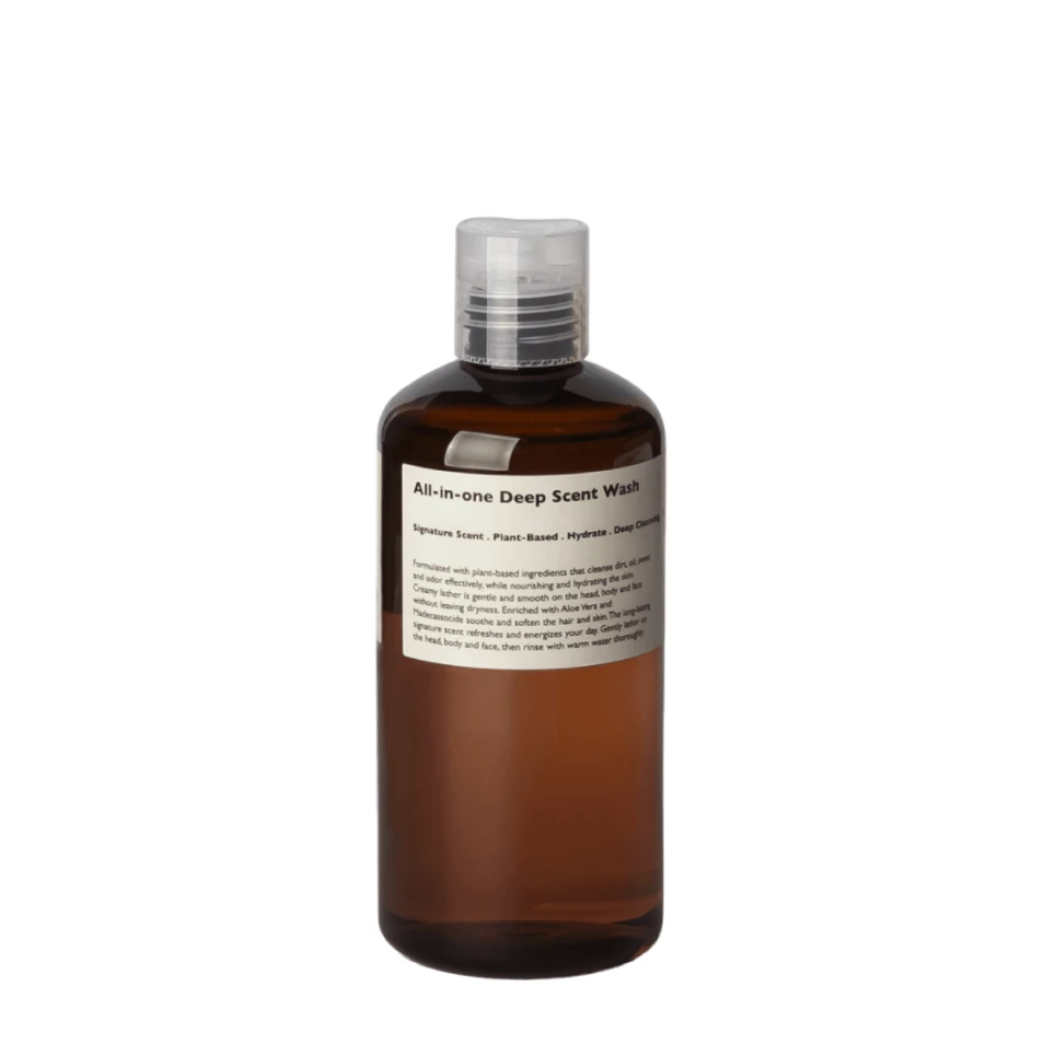 Lazy Society Gel multifuncțional de curățare All-in-one Deep Scent Wash, 300 ml