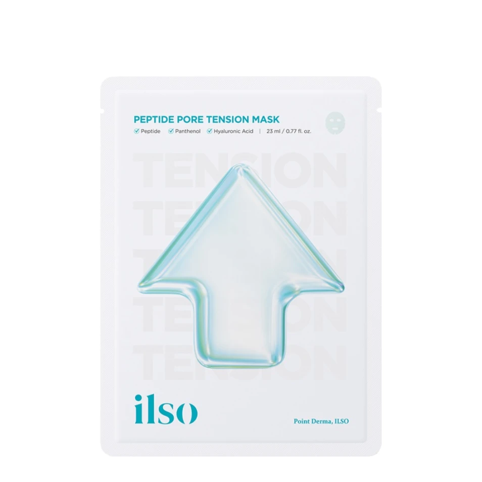 ILSO Mască din țesătură Peptide Pore Tension Mask, 23 ml
