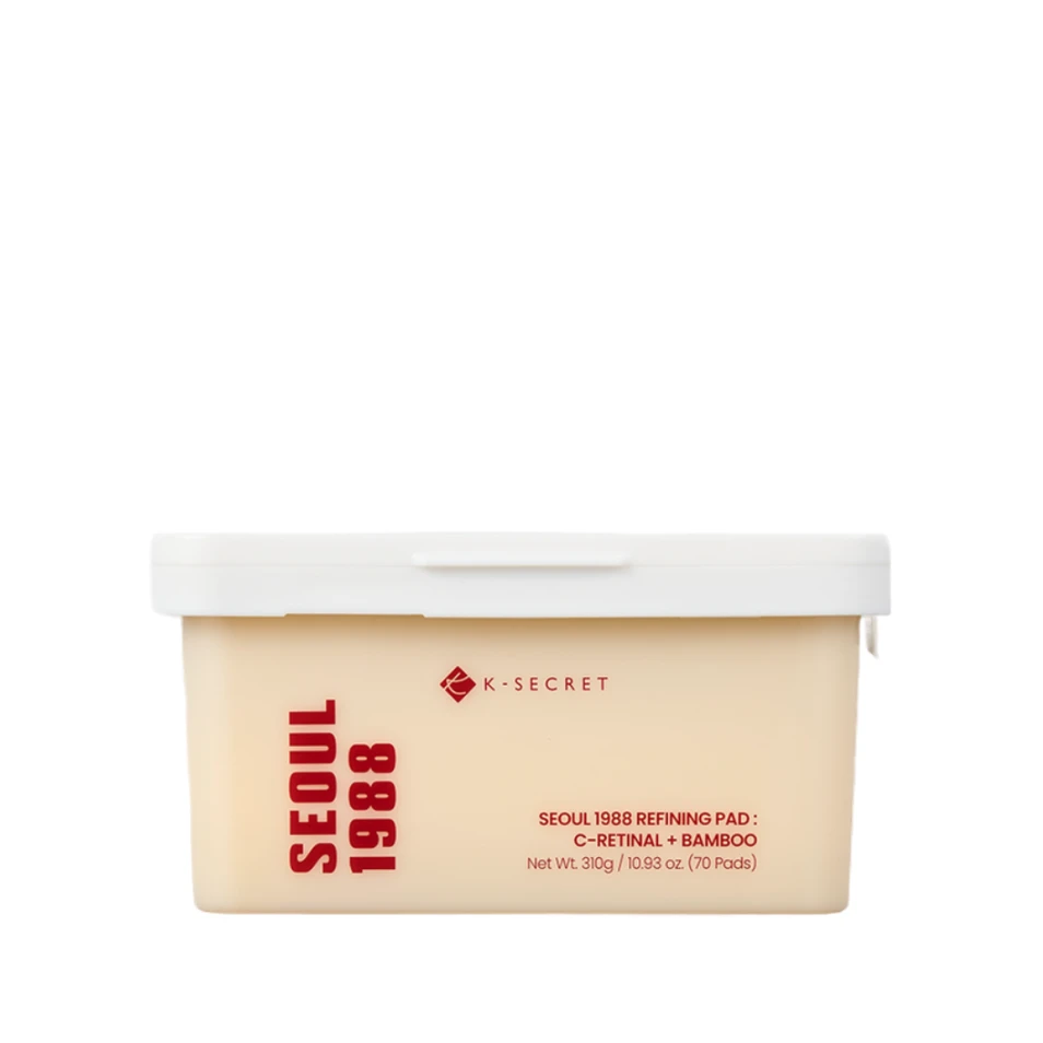 K-SECRET Discuri-toner SEOUL 1988 Refining Pad:C-Retinal + Bamboo, 310 g
