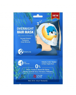 SNP Ночная питательная маска-шапочка для волос Otter