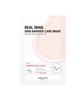 SOME BY MI Mască din țesătură Real Snail Skin Barrier Care Mask, 1 buc