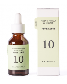 Its Skin Ser calmant pentru îngustarea porilor cu extract de houttunia Power 10 Formula PO Effector Pore Lupin, 30 ml