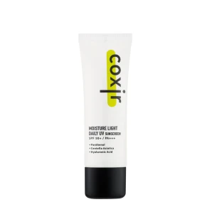 Coxir Увлажняющий солнцезащитный крем Moisture Light Daily UV SPF50+ PA+++, 50 мл