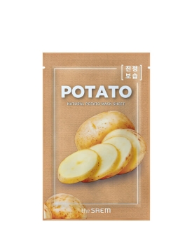 the SAEM Mască din țesătură pentru față Natural Potato, 1 buc