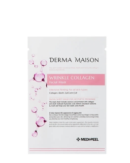 DERMA MAISON Mască din țesătură cu efect anti-age Wrinkle Collagen, 1 buc