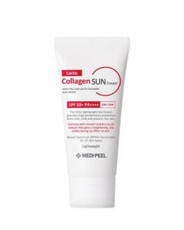 MEDI-PEEL Cremă SPF cu colagen și bifidobacterii Red Lacto Collagen Sun Cream SPF50+ PA++++, 50 ml