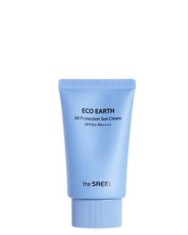 the SAEM Солнцезащитный крем для чувствительной кожи Eco Earth All  Protection Sun Cream SPF50 PA++++, 50 мл
