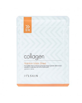Its Skin Mască hrănitoare din țesătură cu colagen, Collagen Nutrition Mask Sheet, 1 buc