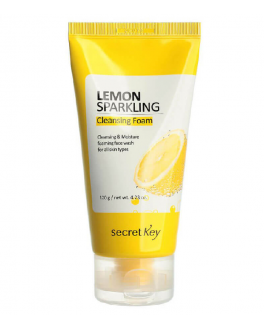 Secret Key Очищающая пенка для умывания лица Lemon Sparkling Cleasing Foam, 200 ml