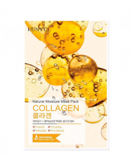 Eunyul Mască din țesătură cu colagen Natural Moisture Mask Pack Collagen, 1 buc