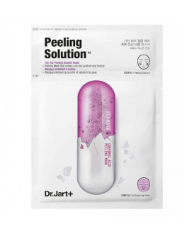 Dr Jart+  Mască peeling din țesătură în 2 etape pentru față Dermask Ultra Jet Peeling Solution, 1 buc
