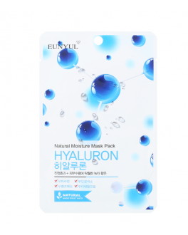 Eunyul Маска тканевая с гиалуроновой кислотой Natural Moisture Mask Pack Hyaluron, 1 шт