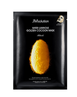 JMsolution Mască din țesătură cu proteine ​​de cocon de vierme de mătase Golden Cocoon, 1 buc