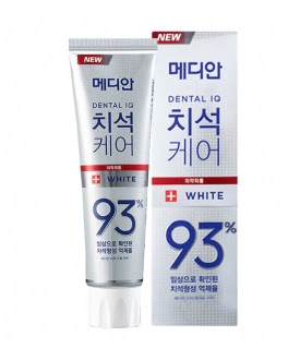 Median Отбеливающая зубная паста с цеолитом Dental IQ 93% White, 120g