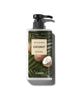 the SAEM  Гель для душа Touch On Body Coconut Body Wash