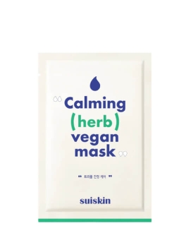 Suiskin Mască din țesătură pentru față Calming Herb Vegan, 1 pcs