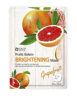 SNP Маска для лица Fruits Gelato Brightening Grapefruit