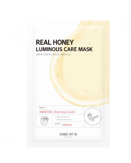 SOME BY MI Mască din țesătură Real Honey Luminous Care Mask, 1 buc