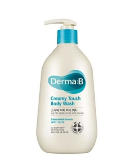 Derma:B Кремовый гель для душа Creamy Touch Body Wash, 400 мл