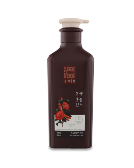Kerasys Premium conditioner pe bază de ginseng roșu Dong Ui Hongsam, 500 ml