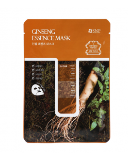 SNP Маска с экстрактом корня женьшен Ginseng Essence Mask