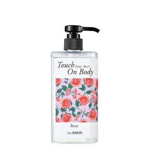 the SAEM Увлажняющий гель для душа Touch On Body Rose, 300 мл