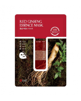 SNP Увлажняющая и успокаивающая маска с экстрактом красного женьшеня Red Ginseng Essence Mask